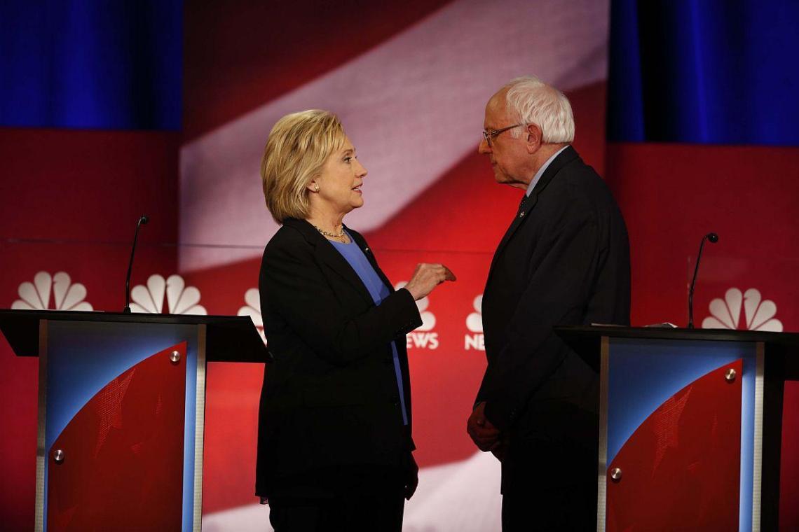 Hillary Clinton, Bernie Sanders